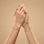 Matching Hearts Bracelets